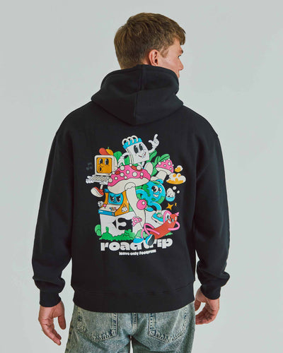 Printed Boxy HoodThumbnail 