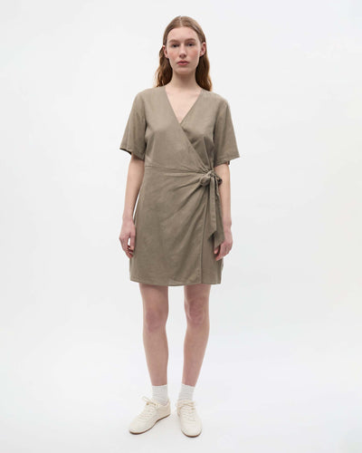 ENMARTINA SS WRAP DRESSThumbnail 
