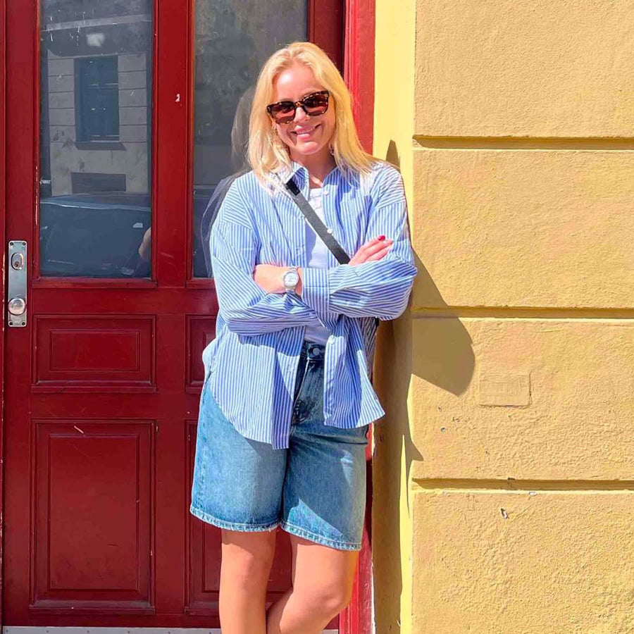 JXJAMIE RELAXED POPLIN SHIRT