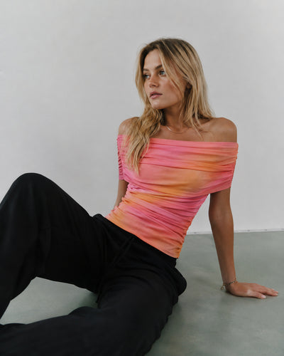 Pursille off shoulder topThumbnail 