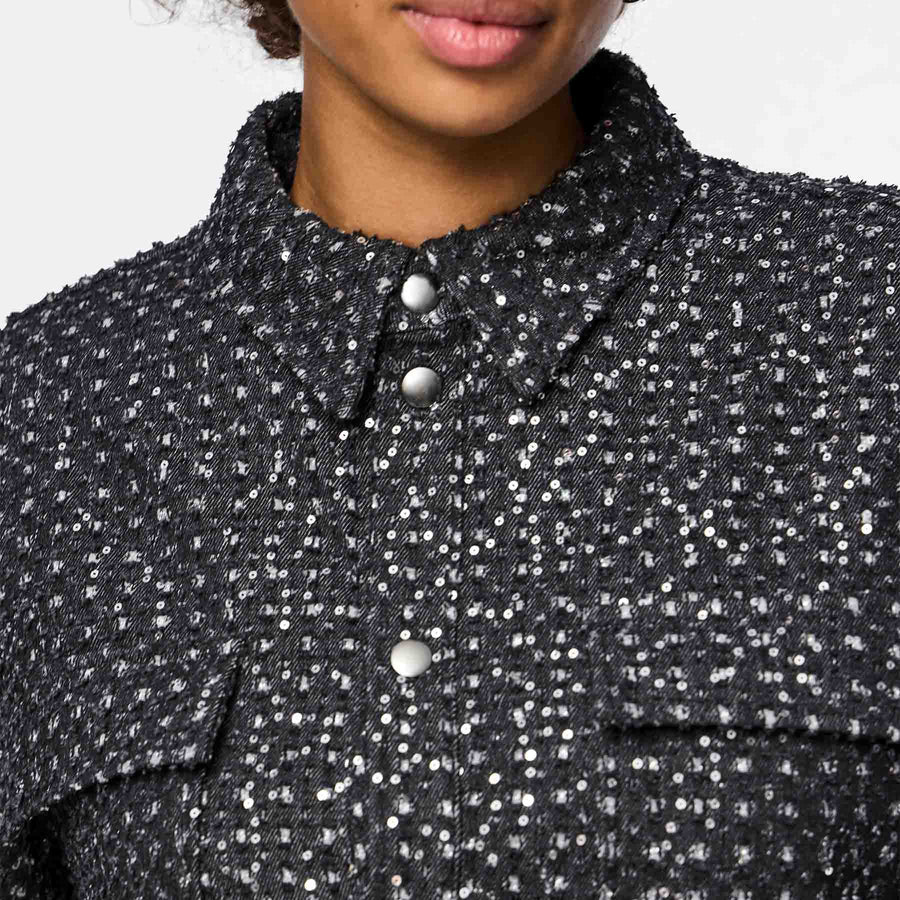 Pcroberta ls sequins jacket