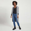 Viril long knit cardigan