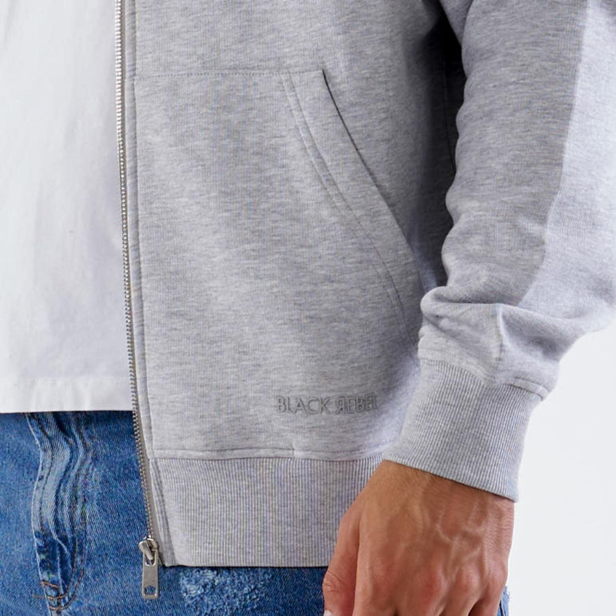 Basic full zip hoodie