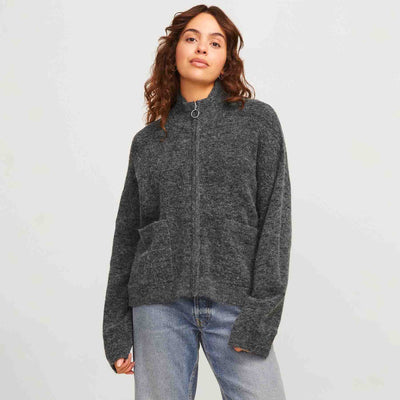 Jxevi zip cardigan knitThumbnail 