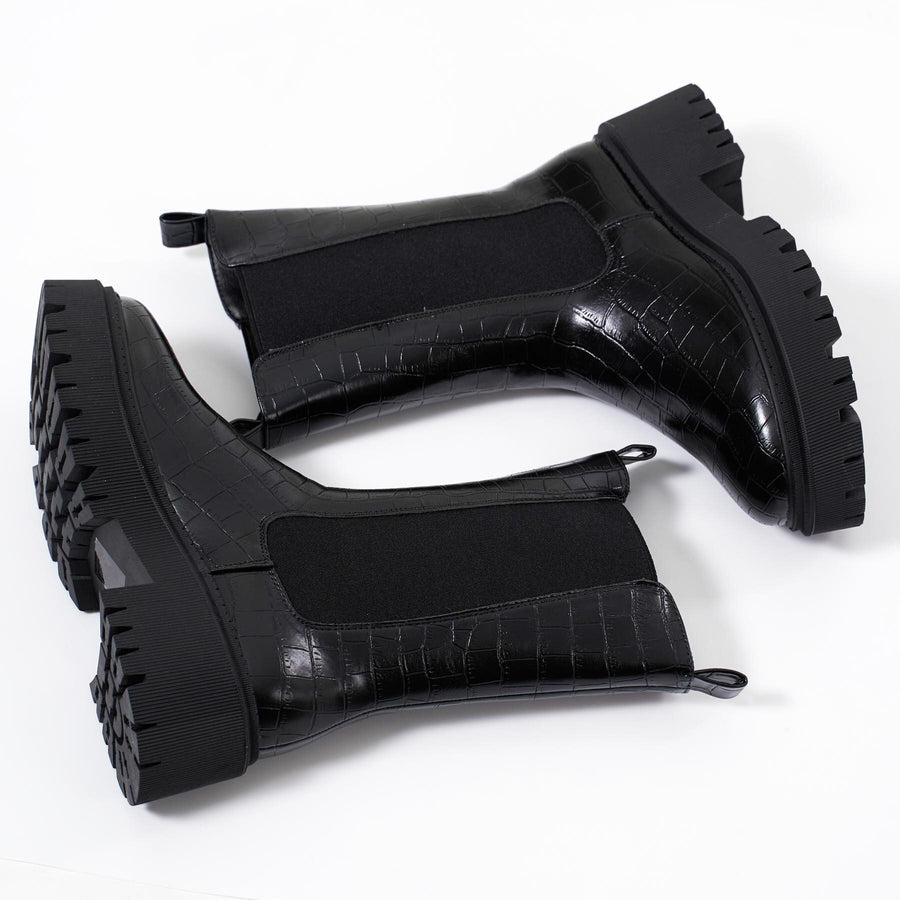 Purida croco boot