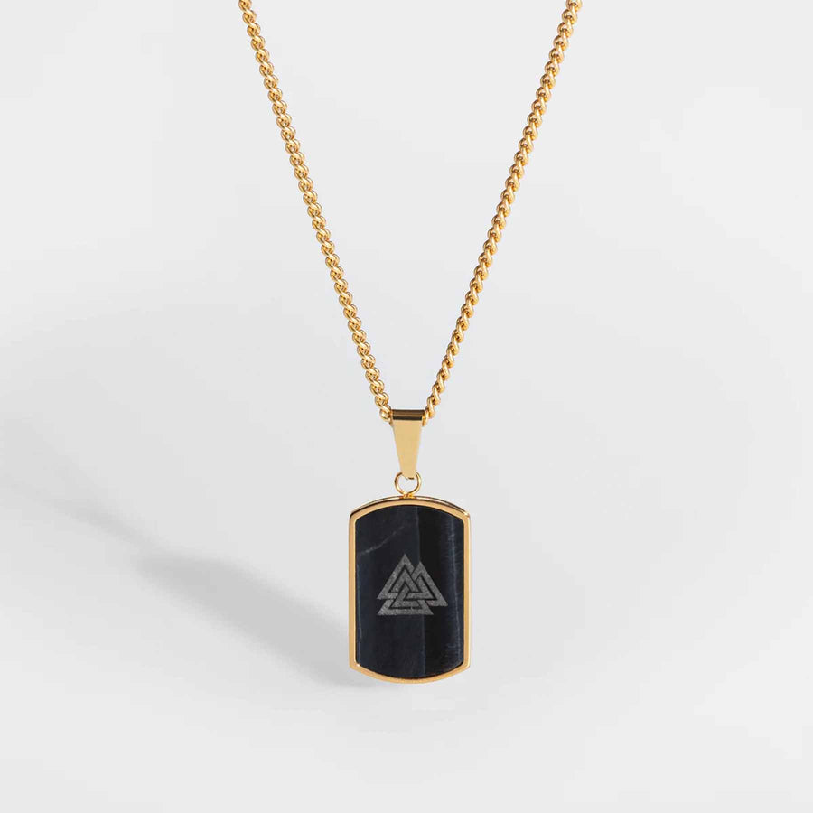 Valknut necklace