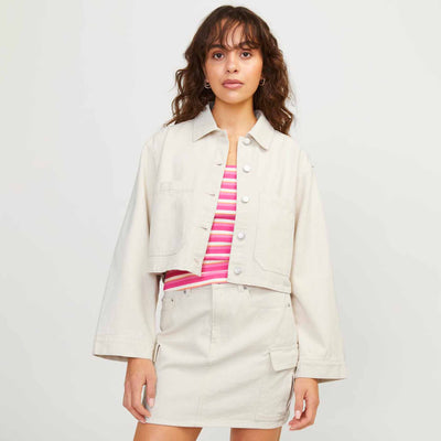 Jxdora comfort denim overshirtThumbnail 