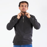 Basic half zip