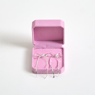 Purkate bow earringsThumbnail 