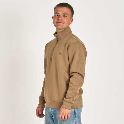 Half zip logo sweatThumbnail 