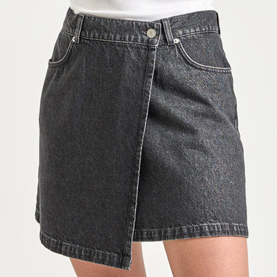 Cleo denim skirtThumbnail 
