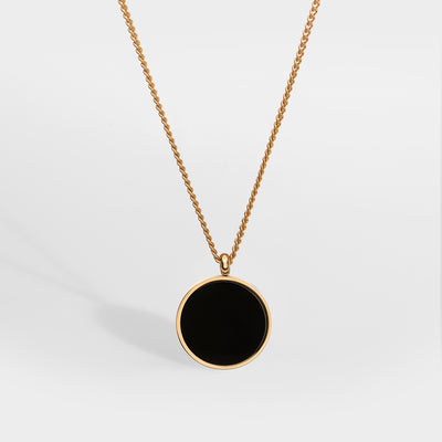 Black Onyx Pendant NecklaceThumbnail 