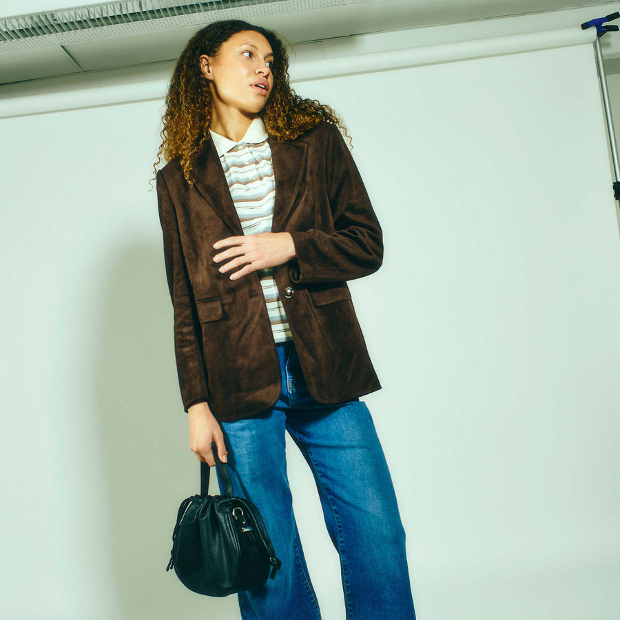 Lara faux suede jacket