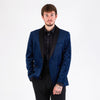 Velour blazer