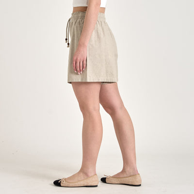 Purtora linen shortsThumbnail 