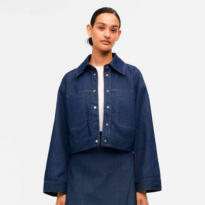 Objjune denim ls jacketThumbnail 