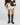 Jxhannah cow leather skirt