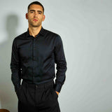 Poplin stretch shirt
