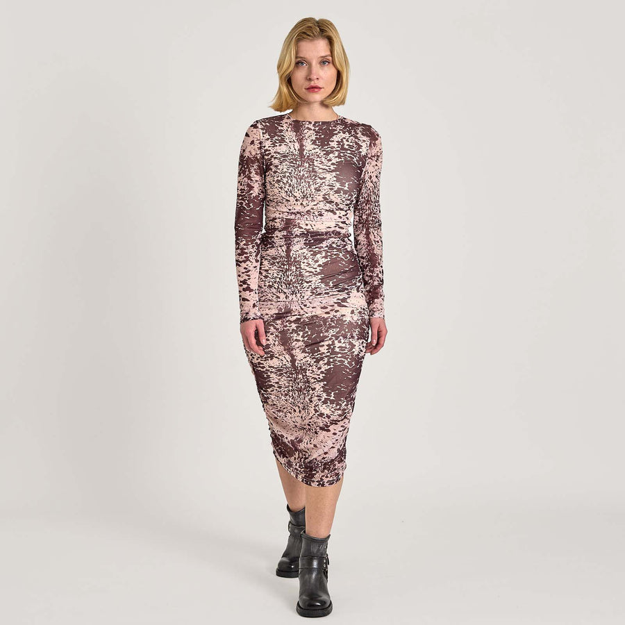 Purcindy mesh dress