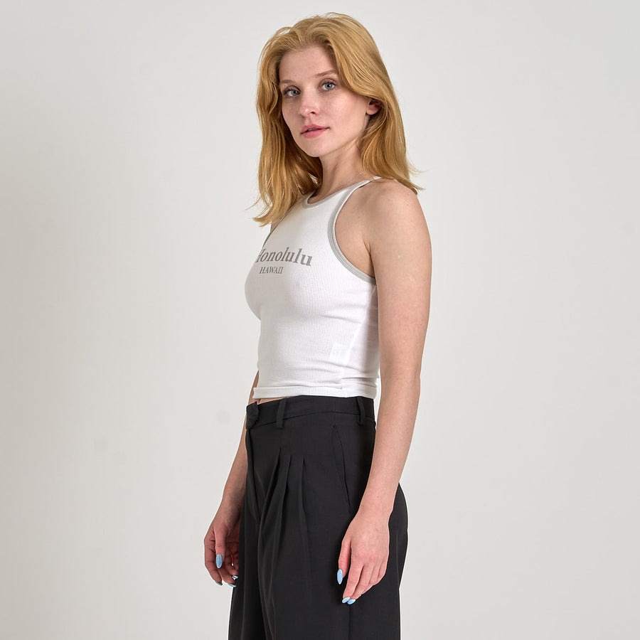 Tamira rib single top
