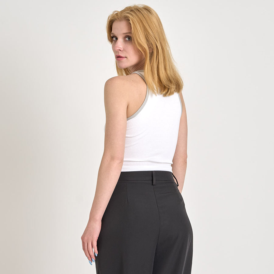 Tamira rib single top