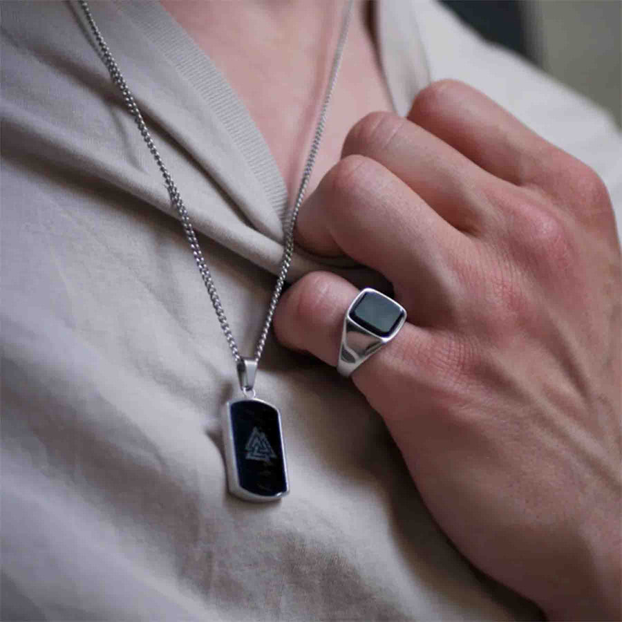 Valknut necklace