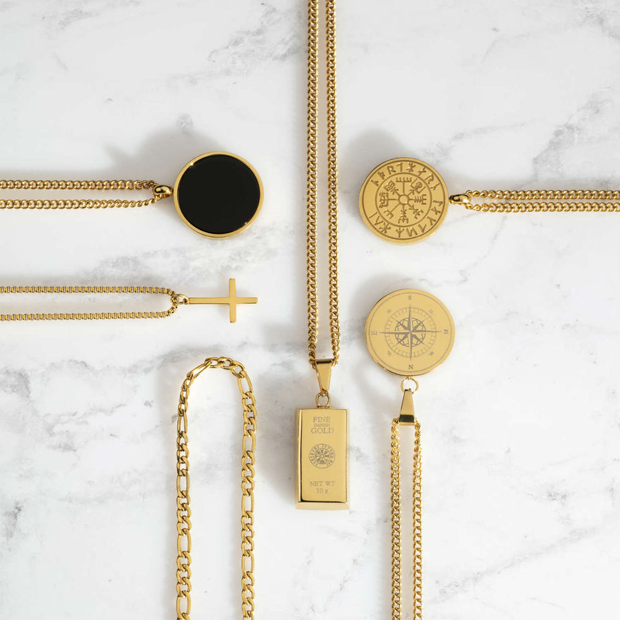 Black Onyx Pendant Necklace