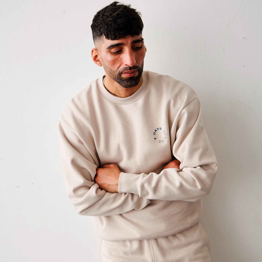 Organic crewneck