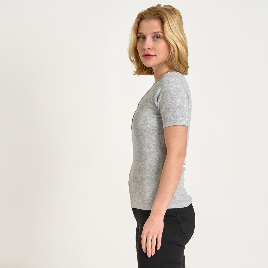 Lara rib tee