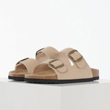 Lakers suede sandal