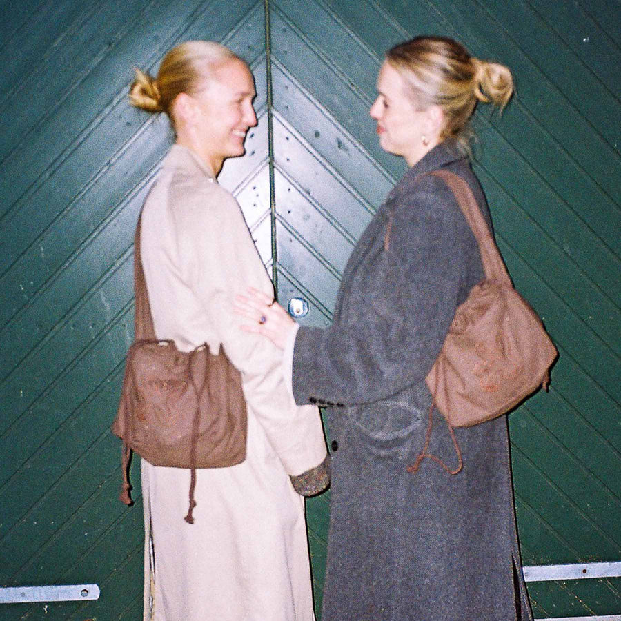 BROWN // MINI SHOPPER