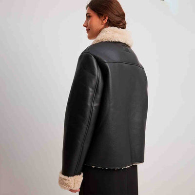 Pu teddy short jacketThumbnail 