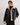 Pu teddy short jacket