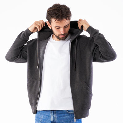 Basic full zip hoodieThumbnail 
