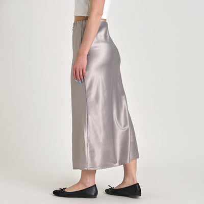 Pursarah bow satin skirtThumbnail 
