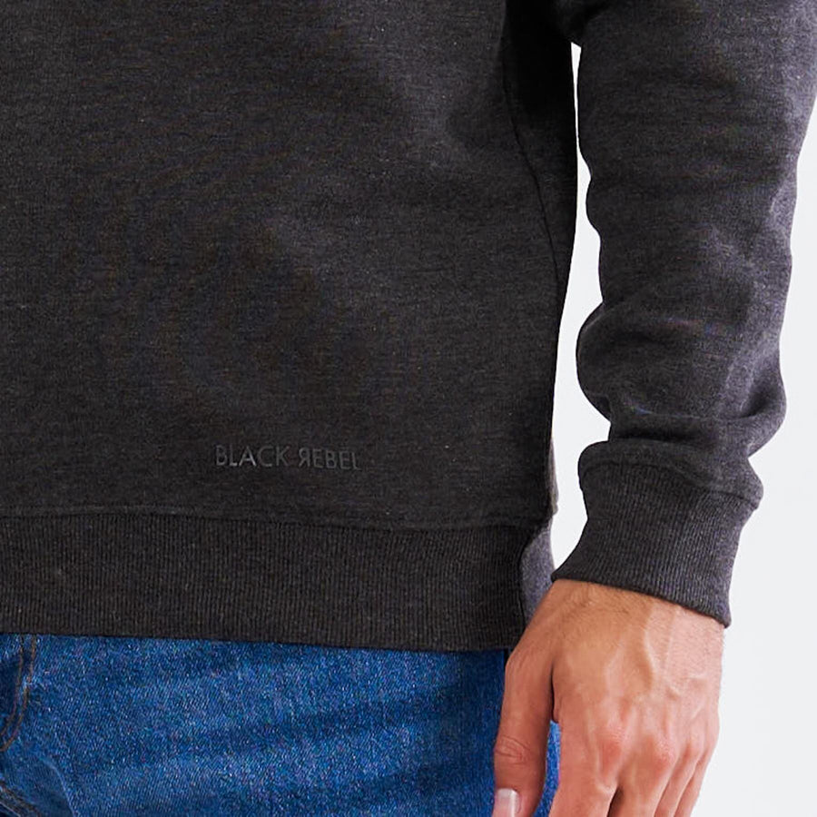 Basic half zip