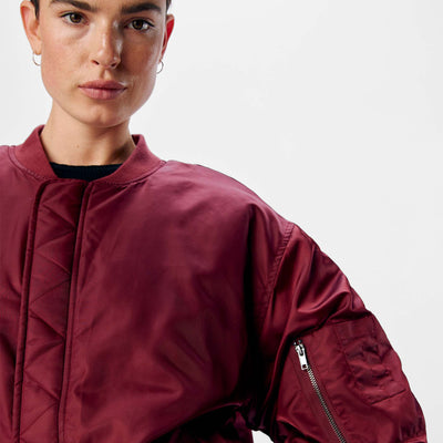 Objmary oversize bomber jacketThumbnail 