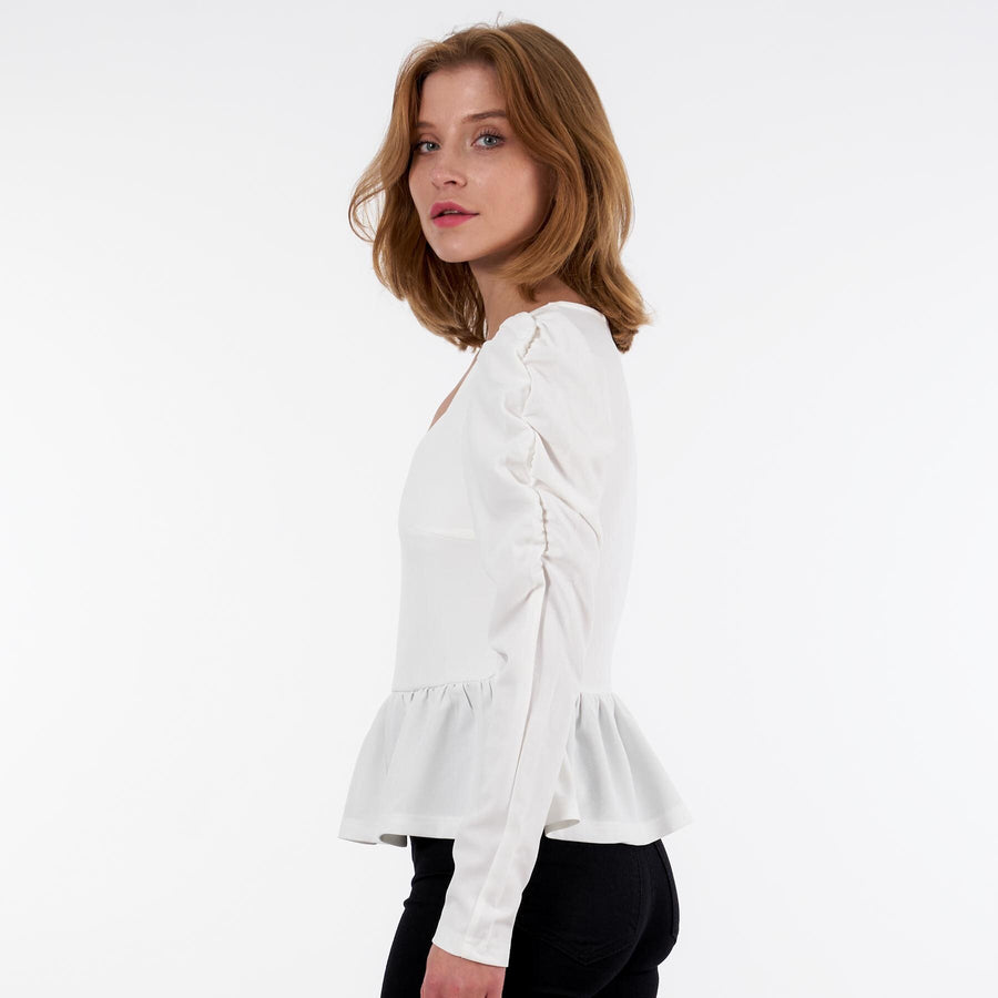 Alice heart neck ls