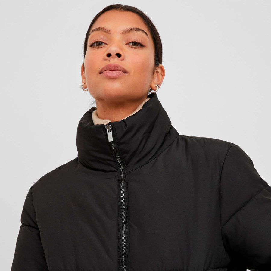Vitate l/s short puffer jacket