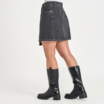 Cleo denim skirtThumbnail 