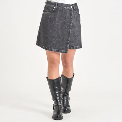 Cleo denim skirtThumbnail 