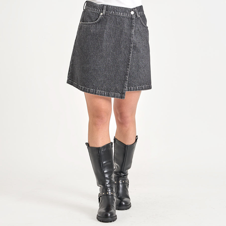 Cleo denim skirt