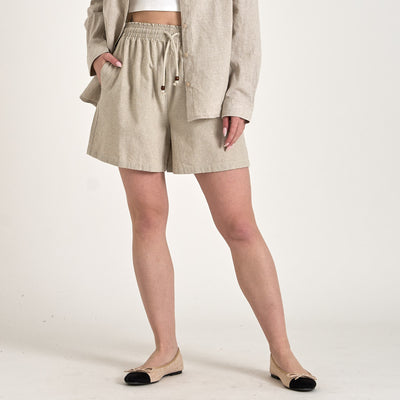 Purtora linen shortsThumbnail 