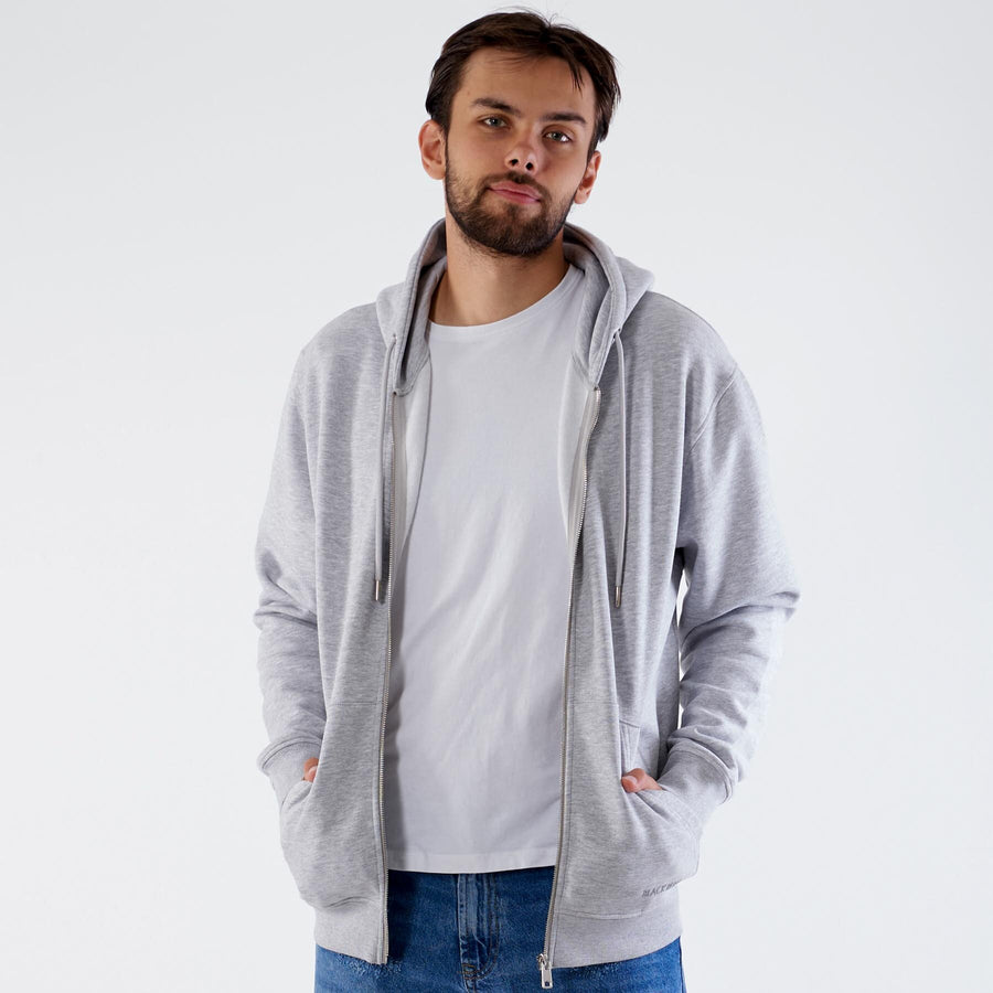 Basic full zip hoodie