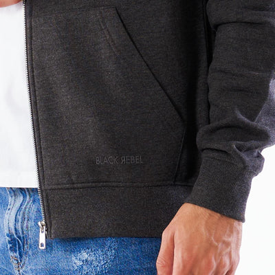 Basic full zip hoodieThumbnail 