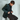 Velour blazer