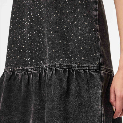 Pcnoel short slip denim dressThumbnail 
