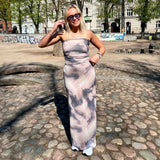 Purmillymy mesh long skirt