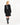Viaria o-neck open back dress
