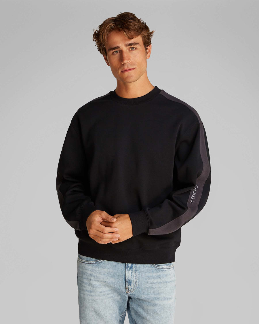 LOGO TAPE CREW NECK